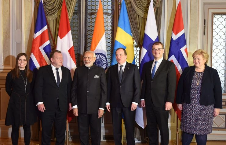 डेनमार्क, आइसलैंड के साथ भारत ने किए पांच करार