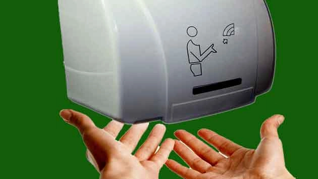 हैंड ड्रायर का गंदा सच - Dirty truth of hand dryer