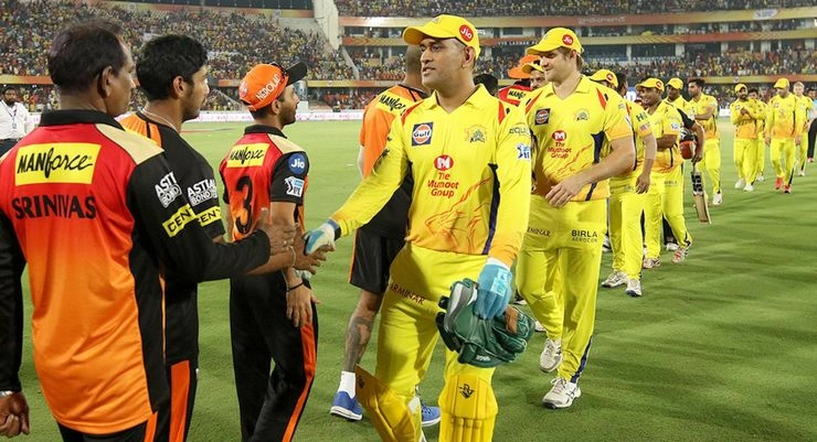 सनराइजर्स हैदराबाद और चेन्नई सुपर किंग्स मैच के रोमांचक पल