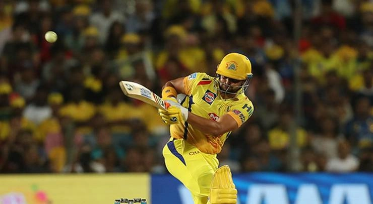 IPL 2019 : रैना आईपीएल में 5,000 रन बनाने वाले पहले क्रिकेटर - Suresh Raina