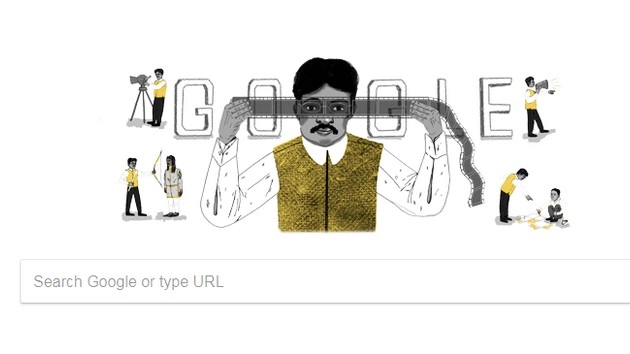 गूगल ने डूडल बनाकर किया दादा साहेब फाल्के को याद - Dadasaheb Phalke