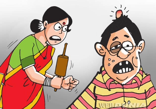 'पति पिटाई' में इंदौर हुआ नंबर 1, एमपी में सबसे ज्यादा पिटते हैं पति... - crime wife often beats husband in MP, stats say Indore is no 1