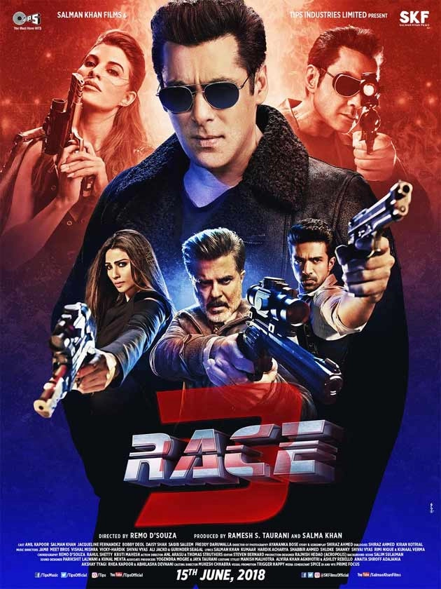 रेस 3 का ट्रेलर, जबरदस्त और धमाकेदार - Race 3, Trailer, Salman Khan