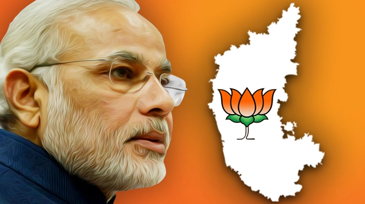 मोदी मैजिक की आंधी में टिक पाएंगे राहुल गांधी? 21 राज्यों में होगा भाजपा राज... - Modi Magic flattered Karnataka, will form govt in 21 state