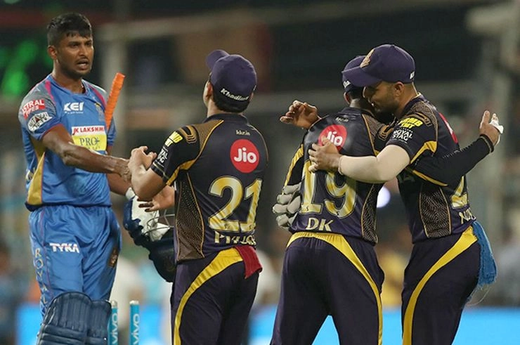 आईपीएल 11 : कोलकाता नाइटराइडर्स और राजस्थान रॉयल्स मैच के हाईलाइट्स