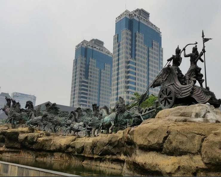 महाभारत के अर्जुन का स्मारक इंडोनेशिया में
