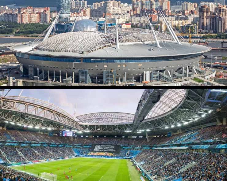 FIFA WC 2018 : एक अरब डॉलर के इस स्टेडियम में क्या है खास? - FIFA World Cup 2018, Saint Petersburg Stadium, football fan, one billion dollars, football, Russia