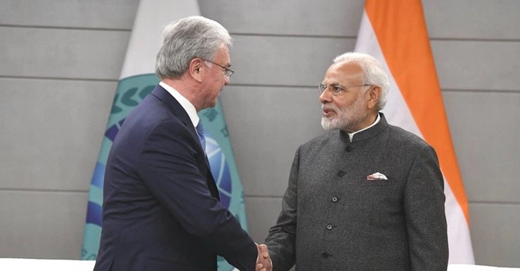 एससीओ के महासचिव ने की मोदी से मुलाकात, भारत के योगदान की सराहना की - Narendra Modi