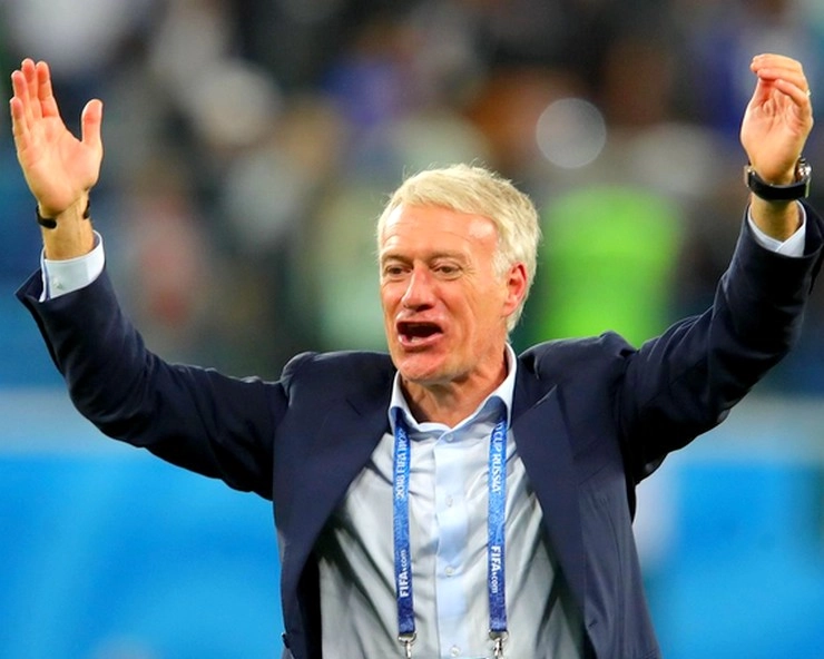 FIFA WC 2018 : यूरो 2016 फाइनल हारने का गम भुलाने को बेकरार फ्रांस के कोच - france coach deschamps statement after winning the fifa world cup semfinal