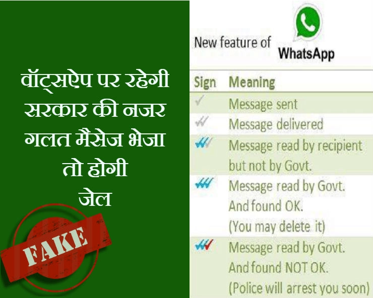 क्या वॉट्सऐप पर गलत मैसेज भेजने पर होगी जेल..जानिए सच.. - Fake and provocative Whatsapp messages can lead you to jail