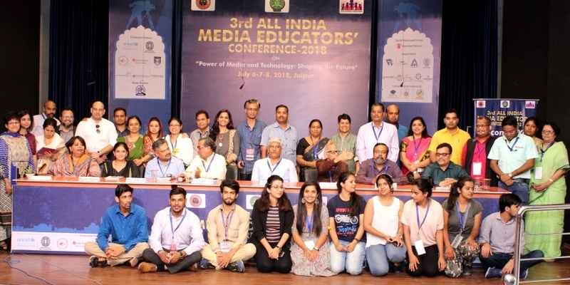 ऑल इंडिया मीडिया एजुकेटर्स कॉन्फ्रेंस संपन्न - all india Media educators conference jaipur