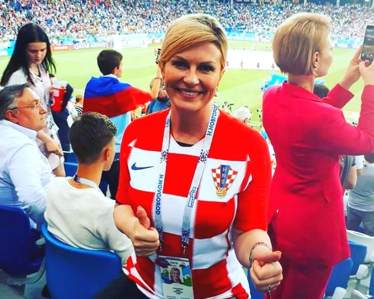 FIFA WC 2018 : विश्व कप फाइनल के लिए ‘बेताब’ क्रोएशिया की राष्ट्रपति - croatia president colinda grapar world cup final desperate