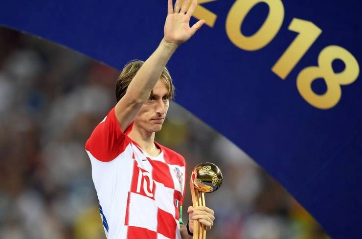 FIFA WC 2018 : लुका मोड्रिच बोले, 'गोल्डन बॉल' मिलना खट्टा-मीठा पल - FIFA World Cup, Croatian Captain Luca Modrich