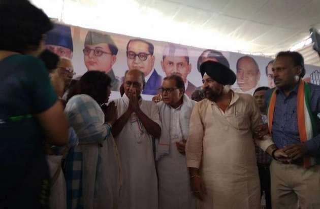 कांग्रेस नेताओं ने इंदौर जिले की 9 विधानसभा सीटों के लिए पेश की दावेदारी - Madhya Pradesh assembly elections Digvijay Singh