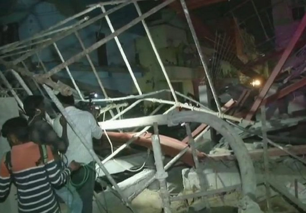 चेन्नई में निर्माणाधीन इमारत का मचान गिरने से 1 की मौत, 32 घायल - Chennai under construction