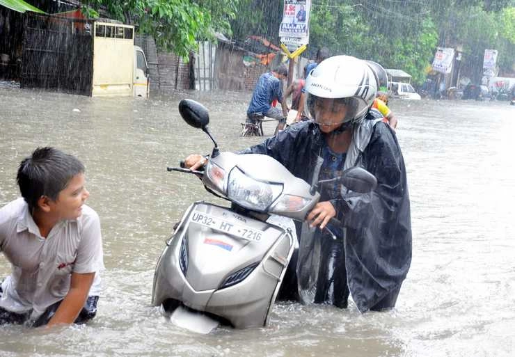 मौसम अलर्ट : मध्यप्रदेश में 11 जिलों में भारी बारिश का अलर्ट जारी - Madhya Pradesh heavy rain