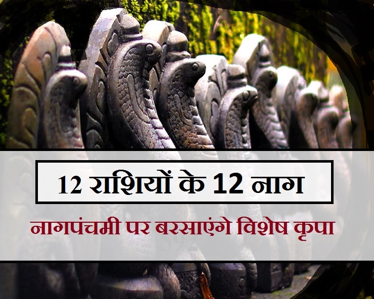 नागपंचमी पर राशि अनुसार करें नागपूजन, जानें 12 राशि‍यों के 12 नागदेवता - Naag Pooja  According To Rashi
