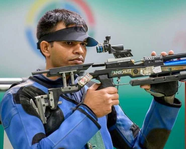 एशियाई खेलों में भारत की झोली में आया तीसरा पदक, दीपक कुमार ने एयर राइफल में जीता रजत पदक - asian games 2018 deepak kumar wins silver medal in 10m air rifle