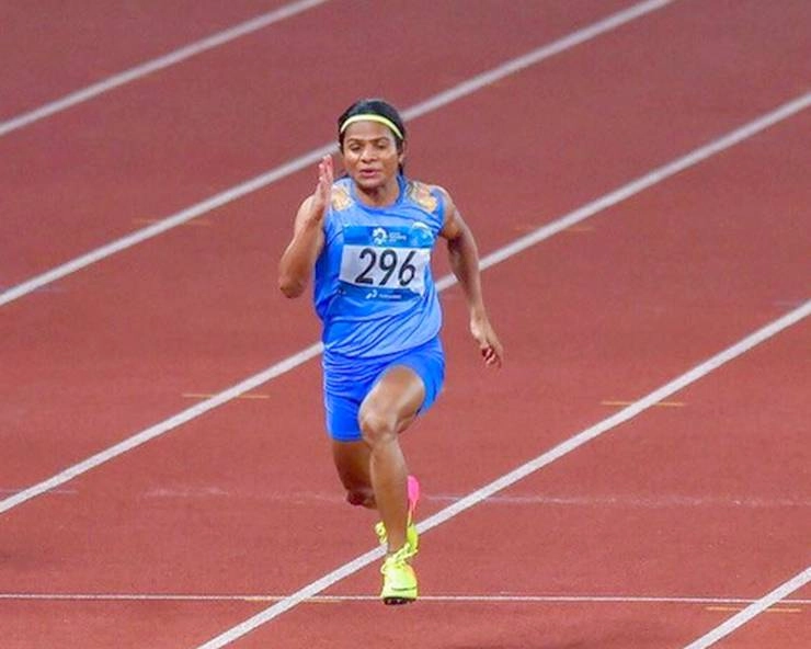 एथलीट दुतीचंद सम्मानित, मिला तीन करोड़ का पुरस्कार - asian games 2018 athlete dutee chand
