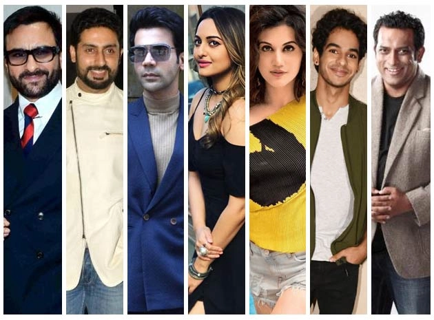 अभिषेक, सैफ, सोनाक्षी, राजकुमार, तापसी, ईशान एक ही फिल्म में आएंगे नजर - Saif Ali Khan, Abhishek Bachchan, Sonakshi Sinha, Anurag Basu