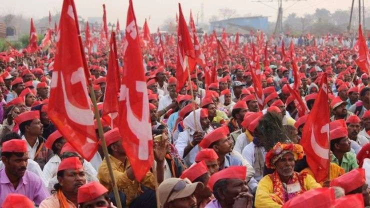दिल्ली में किसान-मजदूर संगठनों का जमावड़ा, मोदी सरकार के खिलाफ प्रदर्शन