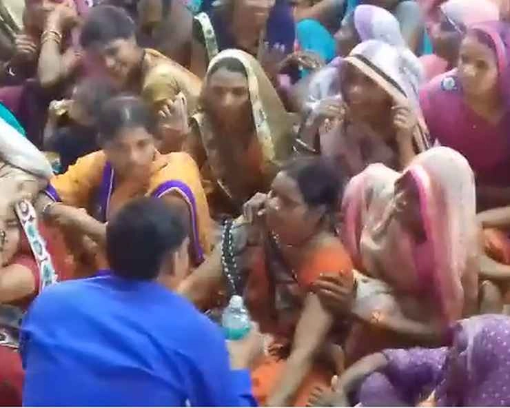 शिवराज के मंत्री की सभा में महिला को आने लगी 'माता' - Shivraj minister Mata
