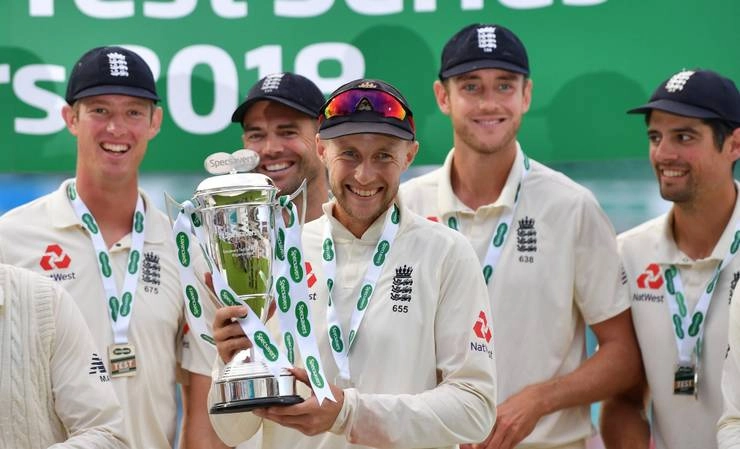 इंग्लैंड ने 4-1 से टेस्ट सीरीज जीतकर कुक को दी विदाई, एंडरसन बने सबसे ज्यादा विकेट लेने वाले तेज गेंदबाज - England wins ovel test, India lost series by 4-1