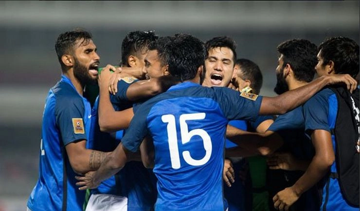 भारत ने पाकिस्तान को 3-1 से दी करारी शिकस्त - India beat Pakistanin  Saif  Cup Football