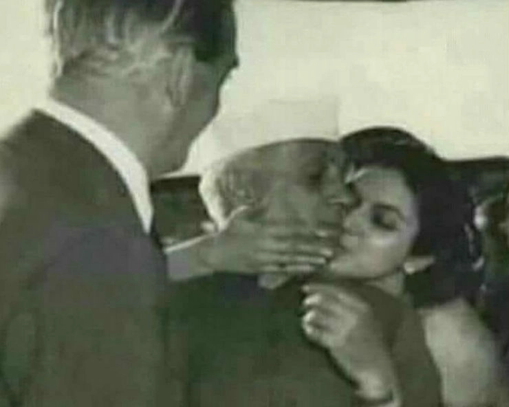 दिल्ली के MLA ने शेयर की नेहरु को किस करती लड़की की फोटो, जानिए क्या है इस फोटो की सच्चाई - Delhi MLA tweets Nehru pic with niece to call Nehru a womanizer