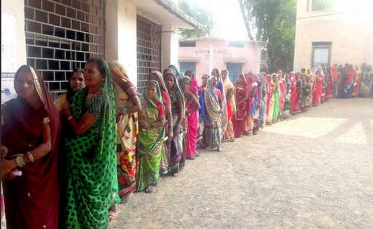 छत्तीसगढ़ के झालखम्हार में हुआ सर्वाधिक 96.55 प्रतिशत मतदान - Chhattisgarh
