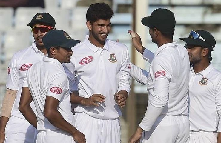 17 साल के बांग्लादेशी गेंदबाज नईम ने डेब्यू टेस्ट में पैट कमिंस का तोड़ा यह रिकॉर्ड