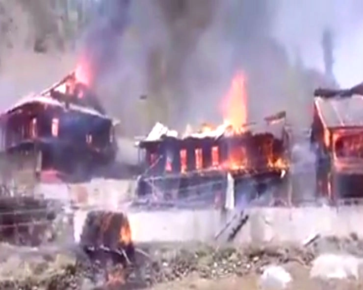 क्या भारतीय सेना ने जलाए कश्मीरियों के घर, जानिए वायरल वीडियो का सच.. - No, Army didnot burn Kashmiris houses in bandipora
