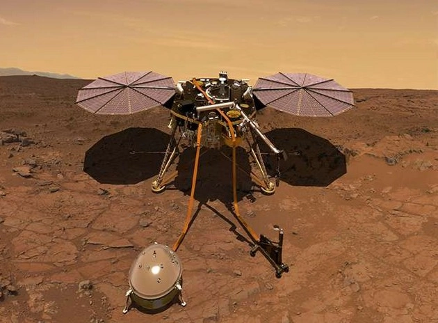 मंगल पर NASA को मिली बड़ी कामयाबी, उतारा InSight, खुलेंगे रहस्यमयी दुनिया के राज... - america nasa vehicle mars insight lander will land on mars today