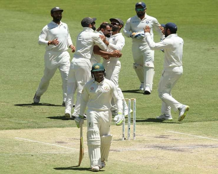 पर्थ टेस्ट मैच के दौरान विराट कोहली और टिम पेन के बीच जुबानी जंग जारी, अंपायर ने दी चेतावनी - Perth Test Match, Fourth Day, Virat Kohli, Tim Paine, Zubani Jung