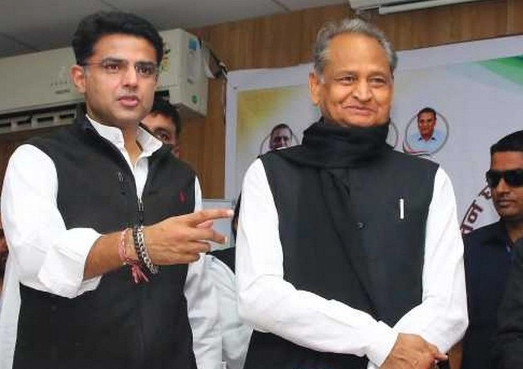 राजस्थान में गहलोत सरकार के 13 कैबिनेट और 10 राज्यमंत्रियों ने ली शपथ - Rajasthan : 23 mla will take oath of ministers in ashok gehlot cabinet expansion