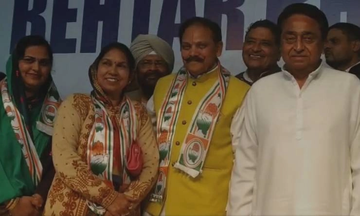 विधानसभा चुनाव के बाद शिवराज सिंह चौहान को एक और झटका - mp : former bjp mla ramesh saxena joins congress