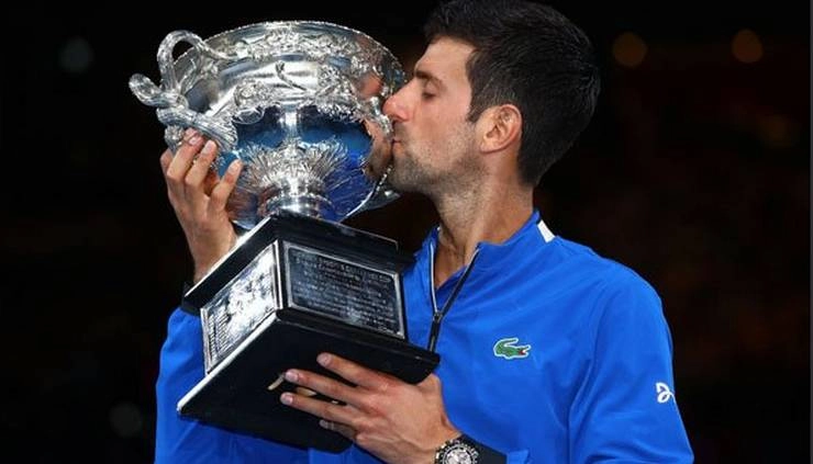 जोकोविच नंबर एक पर मजबूत, ओसाका बनीं दुनिया की नंबर एक खिलाड़ी - Novak Djokovic