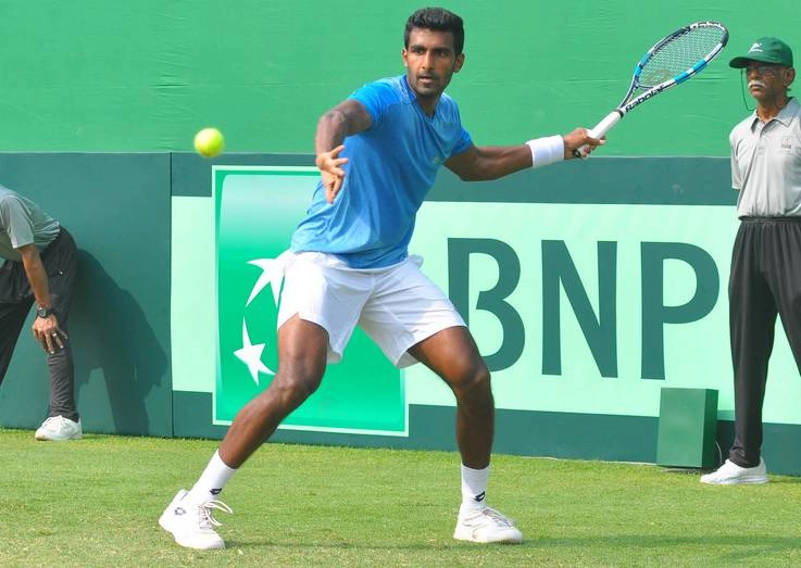 Davis Cup qualifiers : रामनाथन और प्रजनेश हारे, 0-2 से पिछड़ा भारत