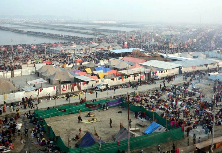 मौनी व सोमवती अमावस्या पर कुंभ में आस्था के समंदर को नियंत्रित करेगा जिग जैग - Prayagraj, Kumbh Nagar