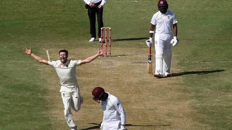 अंतिम टेस्ट मैच में वुड और अली ने विंडीज को 154 पर समेटा
