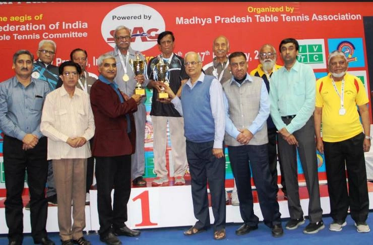 Table Tennis। महाराष्ट्र, दिल्ली, आईएएडी को खिताब, महाराष्ट्र, केकिला बेन, ओबेरॉय, कृष्णमुर्थी राष्ट्रीय विजेता - Table Tennis Tournament in  Indore