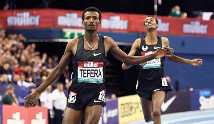 बर्मिंघम इंडोर ग्रां प्री में टेफेरा ने 1500 मीटर में बनाया नया इंडोर विश्व रिकॉर्ड
