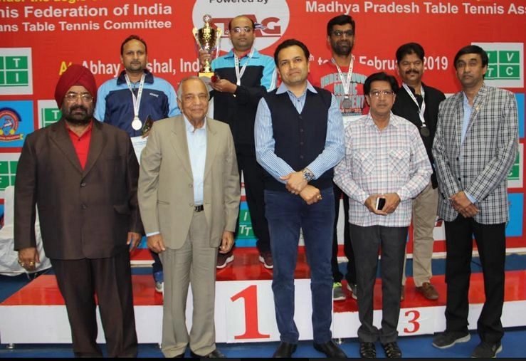 अबु रिजवान, सुनील बाबरस और प्रकाश मास्टर्स टेबल टेनिस में राष्ट्रीय विजेता