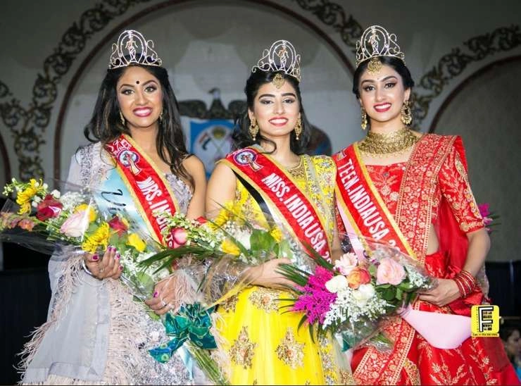 किम कुमारी को मिला मिस इंडिया यूएसए का ताज, विधि दवे बनीं मिसेज इंडिया यूएसए - Kim Kumari of New Jersey crowned Miss India USA 2019