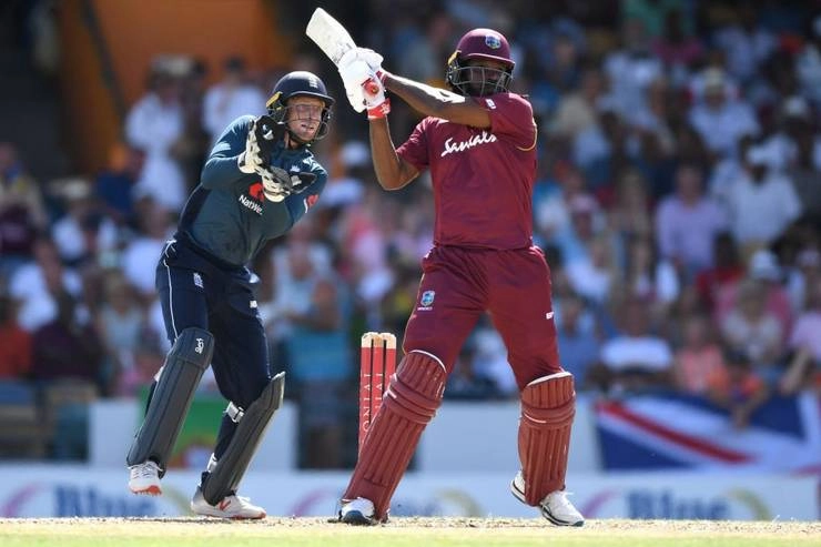 बड़े स्कोर वाले वनडे में क्रिस गेल के तूफानी शतक पर रॉय और रुट के शतकों ने पानी फेरा - West Indies-England first ODI