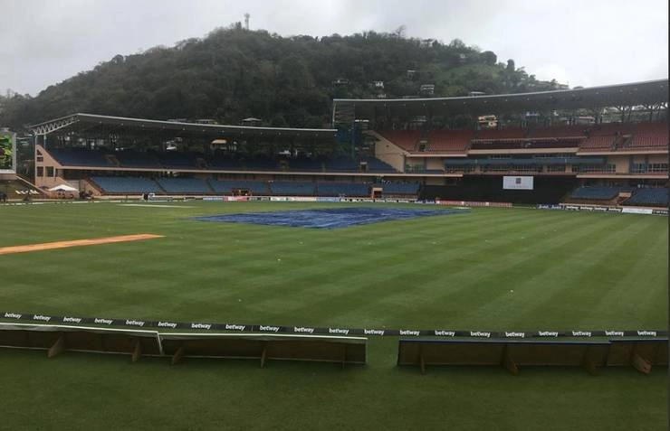 बारिश की वजह से विंडीज-इंग्लैंड के बीच तीसरा एकदिवसीय मैच रद्द