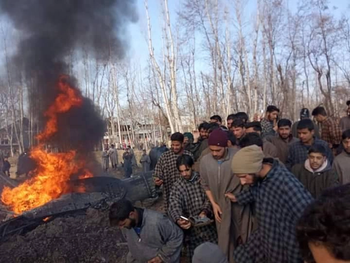 जम्मू कश्मीर में क्रेश हुआ फाइटर प्लेन, दोनों पायलट शहीद