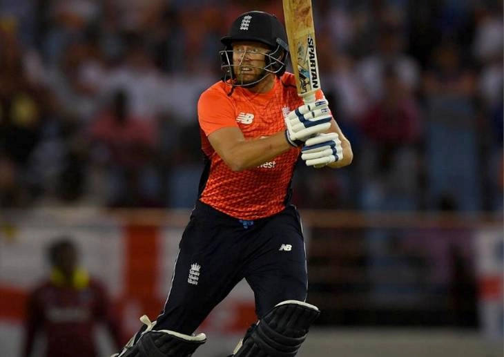 वेस्टइंडीज के खिलाफ टी20 में जॉनी बेयरस्टो ने इंग्लैंड को दिलाई रोमांचक जीत - Johnny Bairstow