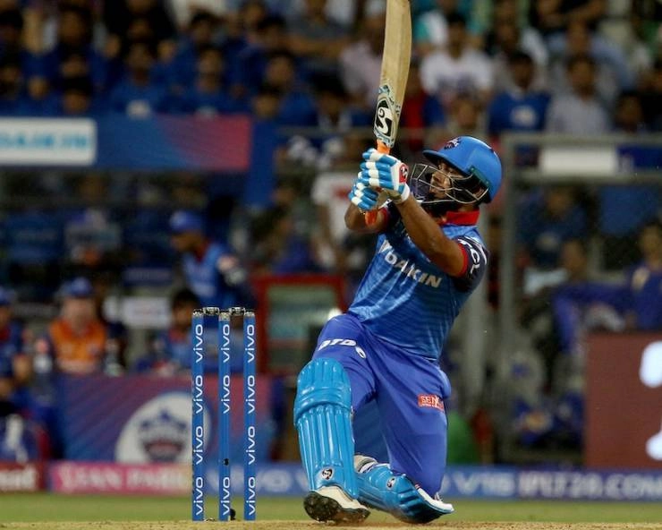 ऋषभ पंत के तूफानी अर्धशतक से दिल्ली ने मुंबई इंडियन्स को 37 रनों से हराया