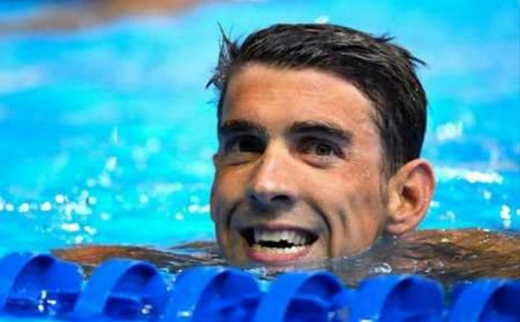 माइकल फेल्प्स ने लिया आईपीएल का मजा, पहली बार आए भारत - Michael Phelps took the fun of IPL